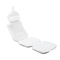 Bathtub Cushion with Headrest Anti-Slip Bathtub Mattress with Suction Cups for Adults, Home Spa