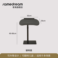 床边桌家用可升降移动书桌电脑桌客厅沙发边几可旋转办公桌工作台