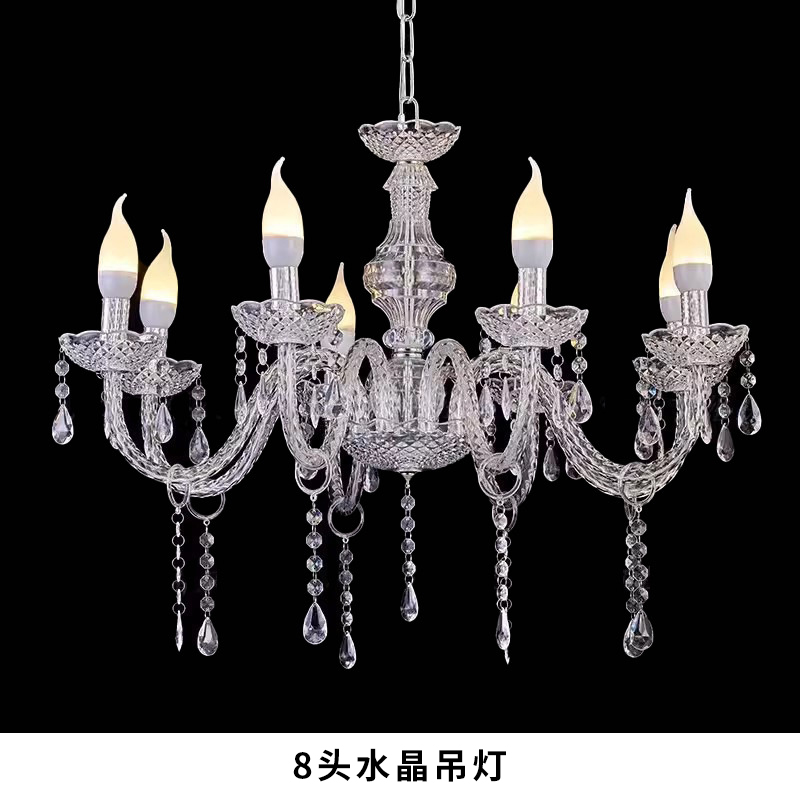 婚庆水晶吊灯婚礼大型冰条灯奥斯卡水晶灯婚礼堂宴会厅吊顶装饰灯