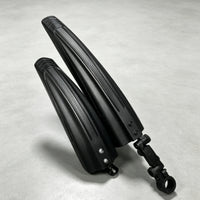 Mudguards with Mounting Hardware Bicycle Fenders Clamp-on Bike Mudguard Set for Rainy Day Riding