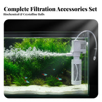 Internal Aquarium Cleaner Upgrade Aquarium Circulation Pump Multi-Functional Fish Tank Oxygenator Pump