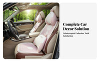 Breathable Ice Silk Car Seat Cover All-Season Use Cushiony Car Seat Cushion Set Cute Design Creature Support Pillow Easy to Clean for Passengers, Young Adults, Driving, Daily Commute, Road Trips, Travel