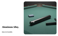 Pool Cue Extension Long-Lasting Aluminum Cue Extension Pool Stick Lengthener Secure Fit Billiards Accessory Easy Installation