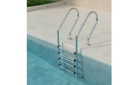 5-Step Pool Ladder Rust Resistant Stainless Steel Pool Ladder Heavy-Duty for Spa