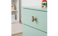 Cartoon Animal Cabinet Handle No Required Cartoon Animal Drawer Knob Creative Self Cabinet Handle for Children, Playroom, Nursery