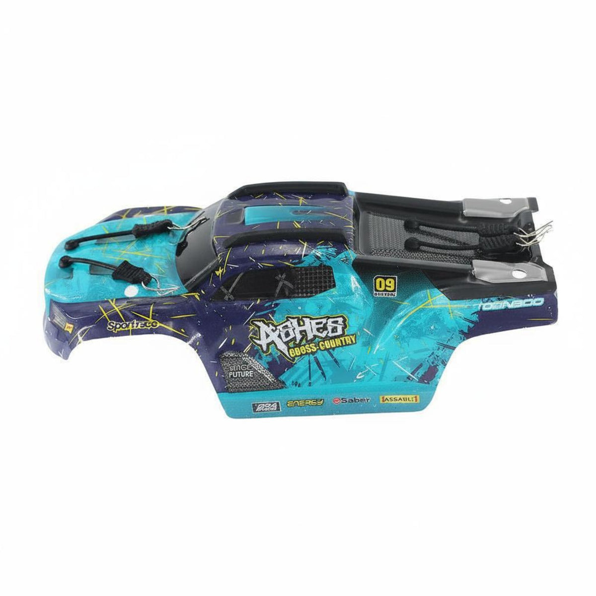 1:18 RC Car Body Shell Easy to Replace Blue RC Body Shell Vehicle Part for Repair, Upgrade