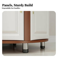 Space-Saving Design Corner Hall Tree Multi-Functional Corner Hall Tree with Shelves Integrated Hooks Entryway Organizer Freestanding for Apartment Dwellers, Families, Homeowners, Hallway, Bedroom, Mudroom, Living Room