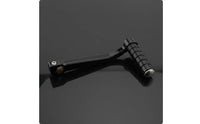 Aluminum Alloy Rear Gearshift Lever Chrome Finish Motorcycle Gear Lever Long-Lasting Shifter Pedal Easy to Install