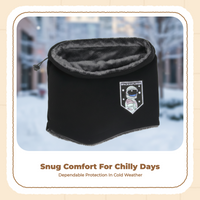 Windproof neck gaiter for skiing