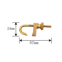 4 Pieces Violin Crack Repair Clamp Precision Adjustment Violin Craftsman's Tool Easy to Use Woodcraft Hardware for Luthiers