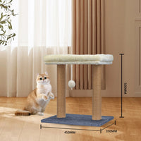 2025新款木质手工猫家具大型diy麻绳猫爬架多功能宠物猫窝玩具