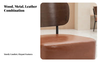 Minimalist Design Armchair and End Table pair multipurpose Use Conversation Set Space-Saving Living Room Furniture Ergonomic Backrest for Interior Designers, Apartment Dwellers, Coffee Shop, Reception Area, Small Spaces, Balcony