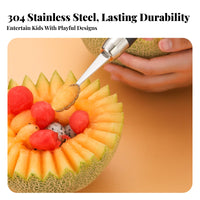 Water Fruit Sphere Spoon Multifunctional Fruit Sphere Er Stainless Steel Fruit Dipper Versatile Fruit Dipper Creative Design