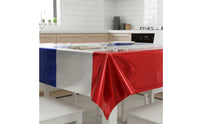 Independence Day Tablecloth Oil-Resistant Independence Day Party Tablecloth Festive Design Rectangle Table Cover