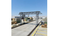 Weathered Overhead Crane Plastic Railway Crane Industrial Model Miniature for Collectors