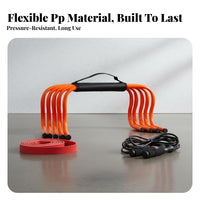 Multi-Functional Agility Ladder Portable with Carry Bag Footwork Training Ladder Lightweight Soccer Training Kit Long-Lasting Construction for Athletes, Coaches, Kids, Field Exercises, Gym Workouts