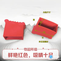 铝合金升降梯子脚套家用人字工程梯配件加厚耐磨护角常见通用楼梯