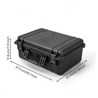 Hard Case With Handle Heavy Duty Easy to Open Hard Case for Travel, Field Work