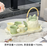 乔迁新居结婚陶瓷水具套装礼物家用高级感水杯茶壶茶杯新婚礼物