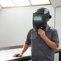 Auto-Darkening Joining Helmet Lightweight Auto Darkening Joining Helmet Large View Welder Visor Built-in Lighting Brightness
