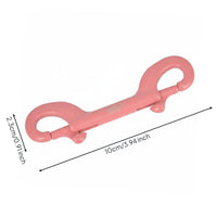 316 Stainless Steel Double Ended Bolt Snap Double Ended Bolt Snap Hook Quick Release for Technical Divers, Kayaking