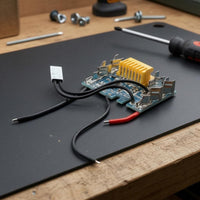 Connector Block Battery Protection Board Metal Contacts BMS Board Attached Wires