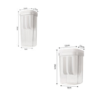 Fine Mesh Yogurt Strainer with Lid Food-Grade Greek Yogurt Maker Easy to Clean Labneh Maker Compact for Refrigerator