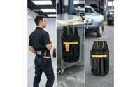 Film Installation Pouch Handsunrestricted Tool Pouch with Waist Belt Tool Bag with Belt Compact Multi-Pocket for Installers