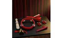 6 Pieces Musical Instrument Set Wood Rhythm Band Set Wooden Instrument Toy for Children, Teachers