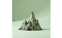 Multi-Functional Miniature Rockery Incense Burner Feng Shui Chinese Design Brush Rest for Calligraphy Enthusiasts, Office