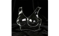 Photo Prop Transparent Bra Mannequin Lightweight Bra Display Mannequin Portable Underwear Display Torso for Product Photography