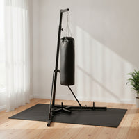 Foldable Boxing Stand Space-Saving Boxing Stand Featuring Triangular Base Stable