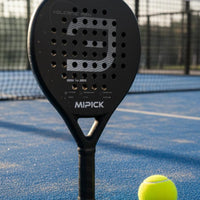 Carbon Fiber Beach Tennis Racket Paddle EVA Core Sport Racket Shock Absorbing Athletic Gear for Beginners