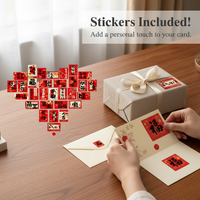 Housewarming Decorative Postcard Set for New Home Photo Background