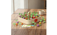 Carrot Memory Game Developmental Wooden Memory Matching Game Recognition Games for Preschoolers, Playroom, Homeschool
