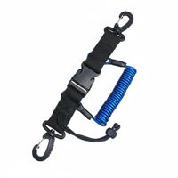 Diving Coil Lanyard 50kg Load Capacity Scuba Camera lanyard TPU Coated Underwater Camera lanyard for Freedivers