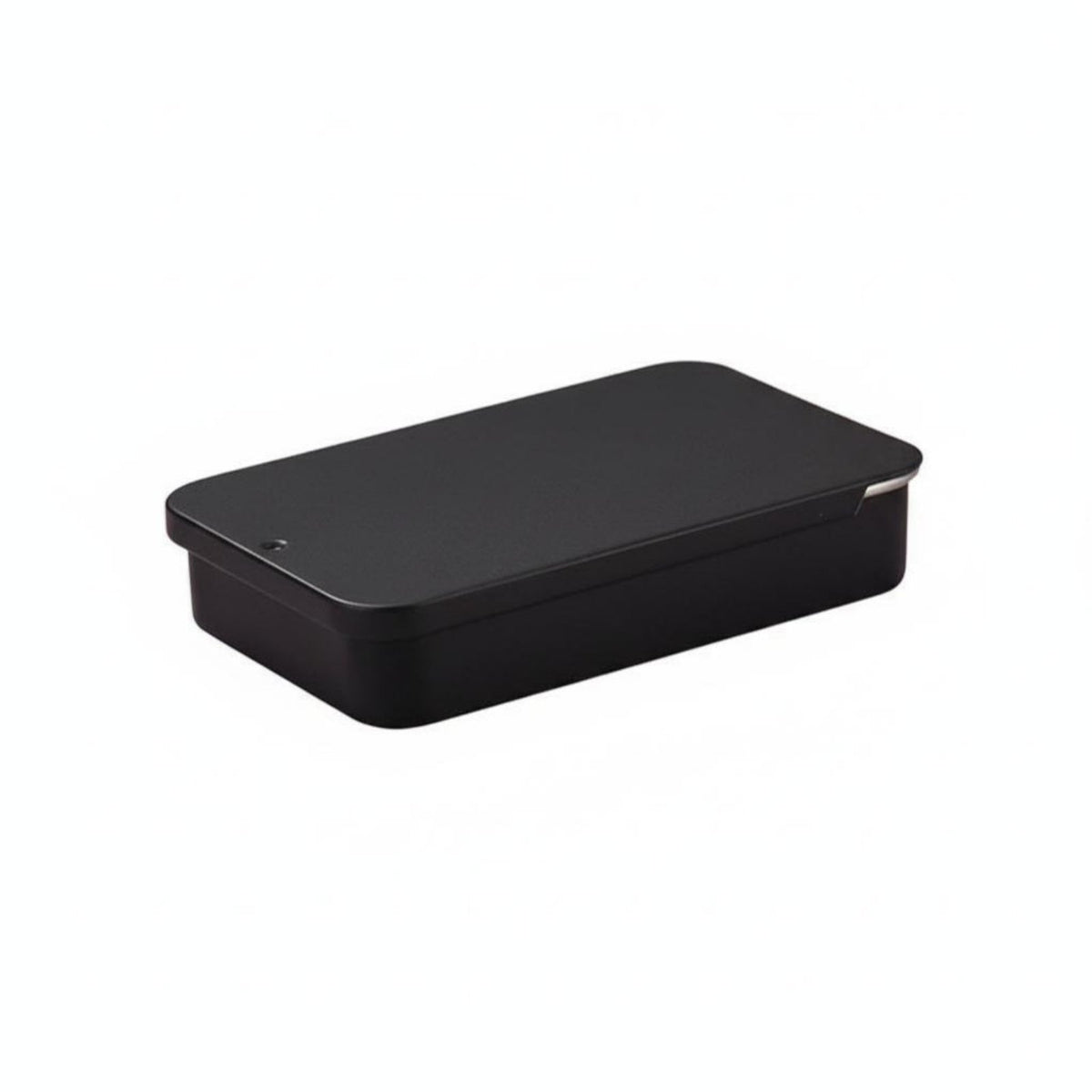 Slide Top Design Sliding Lid Tin Box Portable Small Container multipurpose Home Organization Snug Closure for journeyers, Hobbyists, journey, while journeying, Office, Kitchen