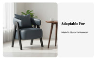 Upholstered Armchair Italian aesthetic Upholstered Tub Chair Modern Design Thick Cushioning for Interior Designers, Homeowners