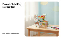 Mini Xylophone Toy Colorful Beads Educational Bead Maze Table for Kids