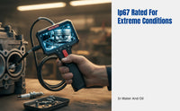 Commercial Endoscope Camera, 4K Ultra HD, 360° Rotating, NF-T20, Pipe & Engine Inspection, Waterproof
