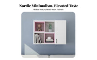 configurable Storage Cube Modern Minimalist Wall Shelf Space Saving Easy to Install for Students