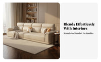 linear 3-Seater Sofa Light Luxury design elegance 3-Seater Settee Modern design living Room Furniture for Homeowners, Families, Lounge Area, Bedroom