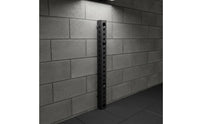 Space-Saving Multifunctional Wall Column Expandable Wall Mount Upright Rack Heavy Duty Steel Modular Fitness Rig