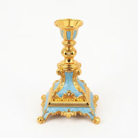Candlestick Ornate Tabletop Ornament Metal for Decorators