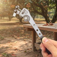 Stainless Steel Orchard Girdling Tool Handheld Adjustable Girdling Cutter Manual Circular Cutting Tool Lever-Action for Orchardists, Gardeners, Arborists, Garden, Grafting, Pruning