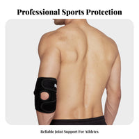 Coil Support Elbow Strap Breathable Material Elbow Stabilizer Brace Compression Limb Band Universal Fit for Cycling, Exercise