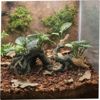 Pet Rock Hide Easy to Clean Fake Stone Hideout Stable Base for Aquatic Habitat