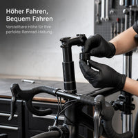 Bicycle Fork Stem Extender for Mountain and Road Bikes
