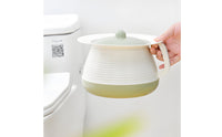 Urinal Pot Easy to Clean Potty with Lid Reusable Portable Urinal Pot for Women, Children, Bedroom, Travel, Camping