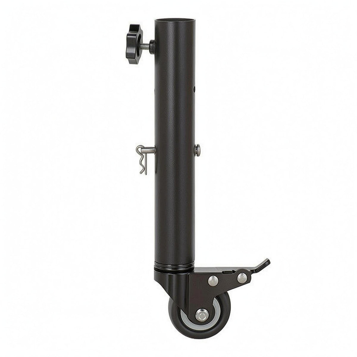 Locking Swivel Caster Leg Brake Lever Table Leg Caster Furniture Accessory Tightening Knob Home Hardware Height Adding
